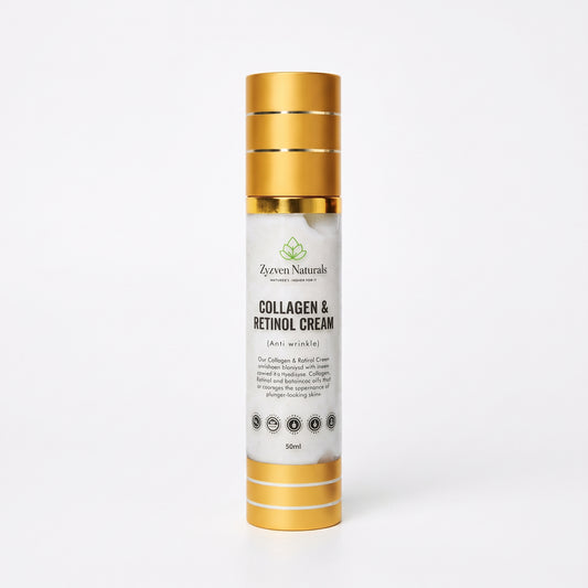 Collagen & Retinol Moisturizer | Organic Anti-Aging Face Cream (50ml)