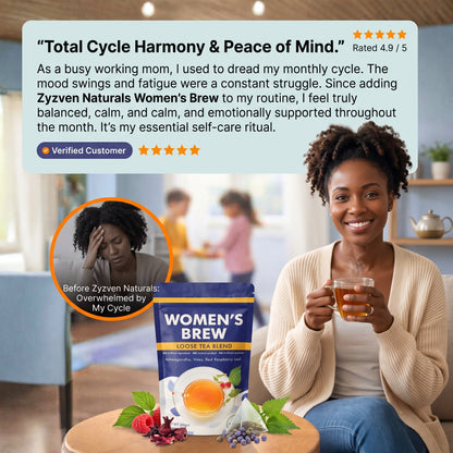 Hormone, Reproductive & Cycle Wellness Organic Herbal Tea | Women's Brew