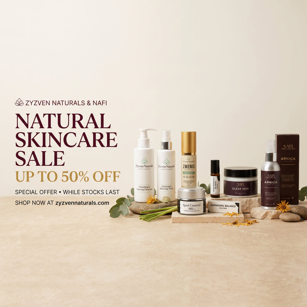 Skincare Stock Clearance