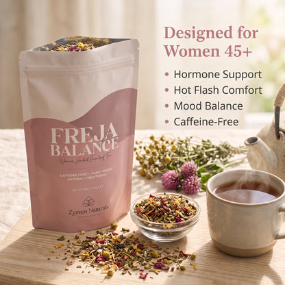 Menopause & Hormonal Wellness Organic Herbal Tea (80g) | Freja Balance