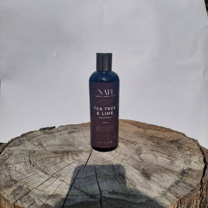 Tea Tree & Lime Shampoo (300ml) | Organic Clarifying Shampoo with Tea Tree, Lime & Rosemary