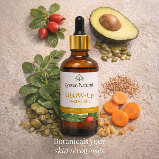 GLOW-Up Facial Oil | Organic Botanical Glow Oil for Face & Body