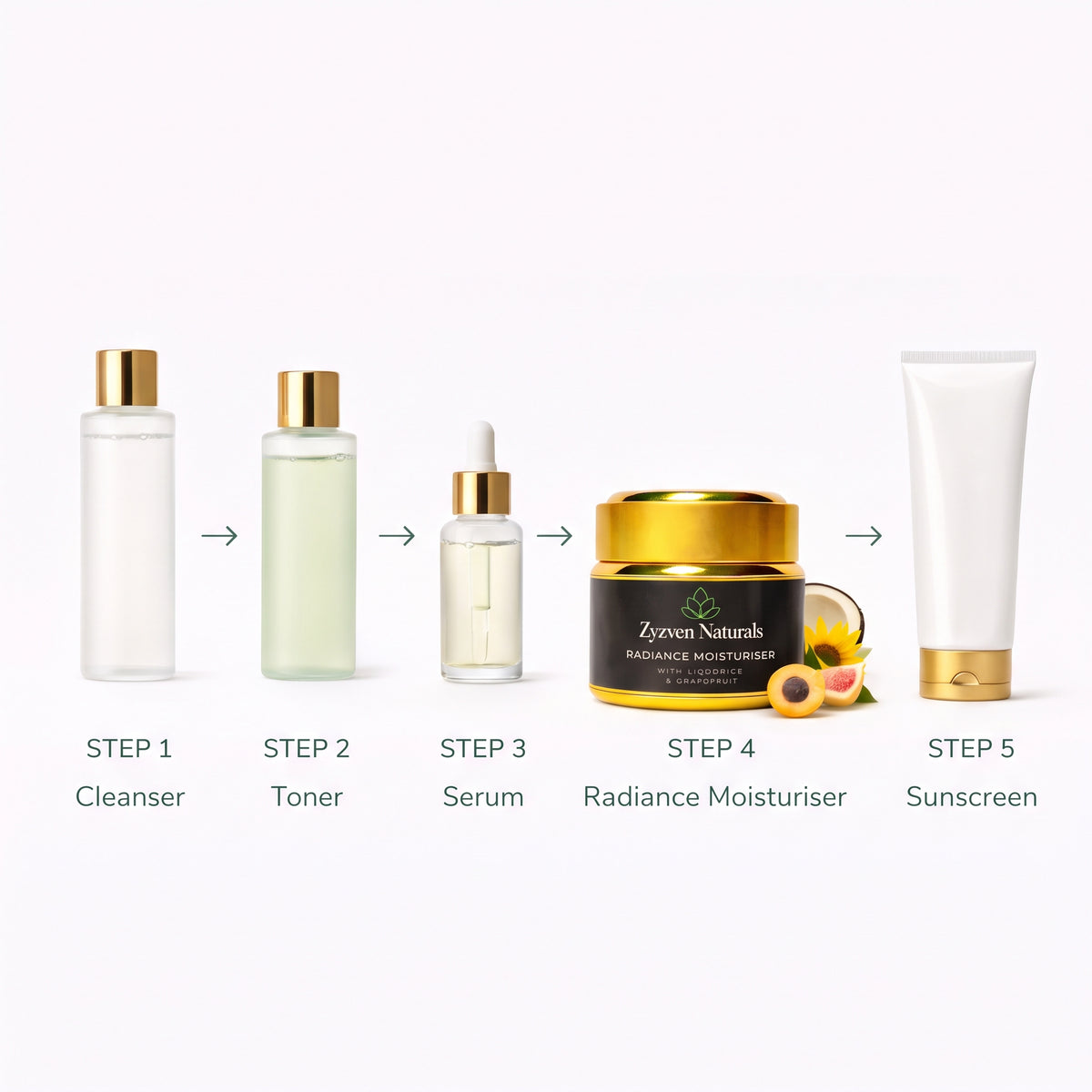 Radiance Moisturizer | Organic Brightening Face Cream for Dark Spots & Uneven Skin Tone (50ml)