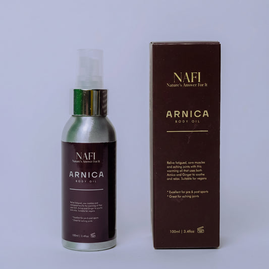 Arnica Massage Oil (100ml) | Botanical Muscle & Body Massage Oil