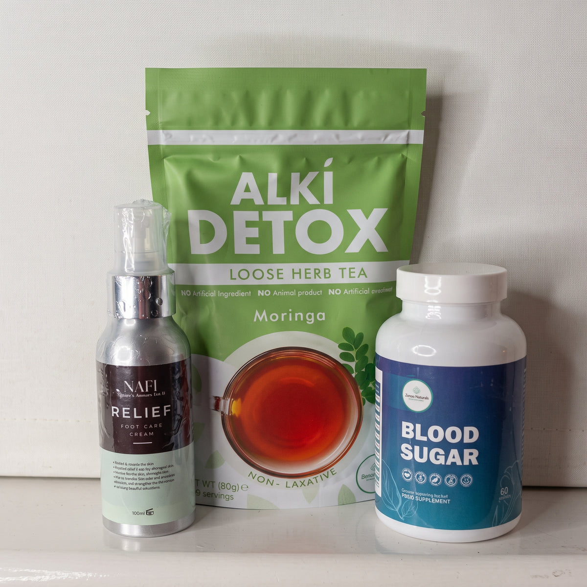 Blood Sugar Wellness Bundle | Organic Herbal Tea, Blood Sugar Support & Foot Care