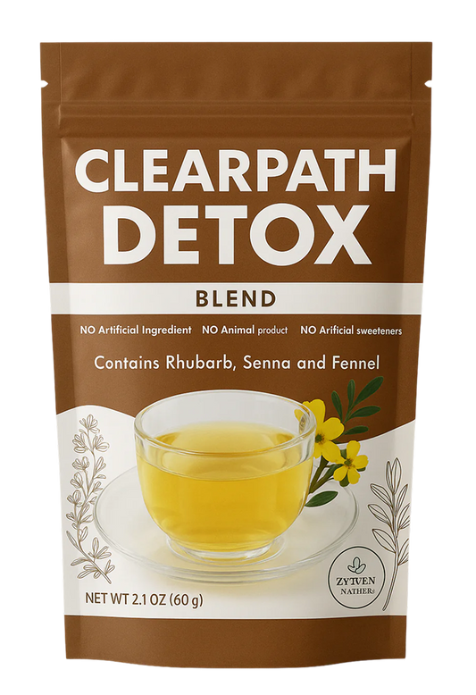 Zyzven Naturals ClearPath Detox Herbal Tea – 60g Loose Leaf