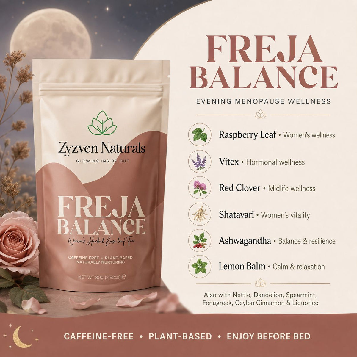 Menopause Day-to-Night Wellness Bundle | Alki Detox + GLUKOBALANS™ + Freja Balance