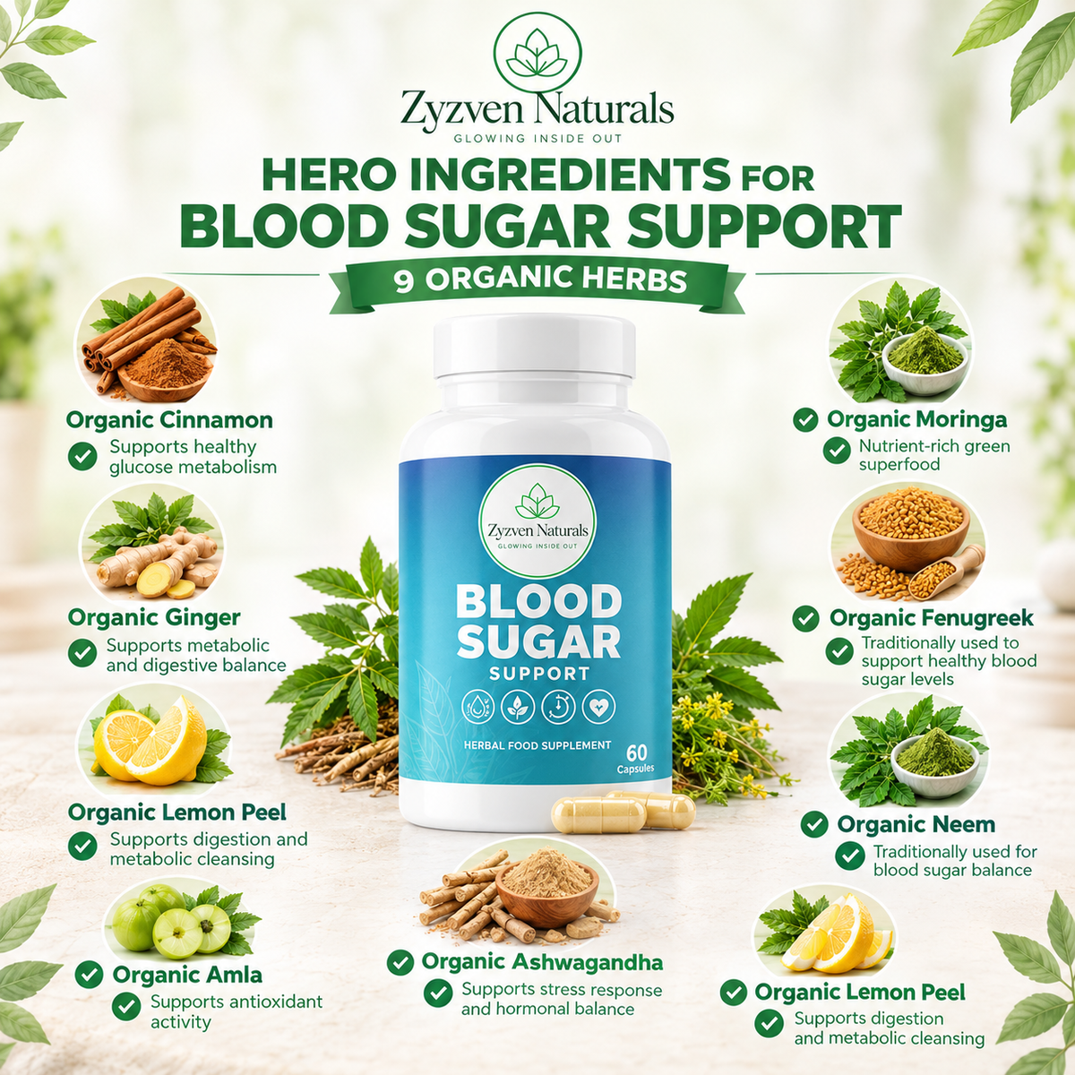 Blood Sugar Support Capsules