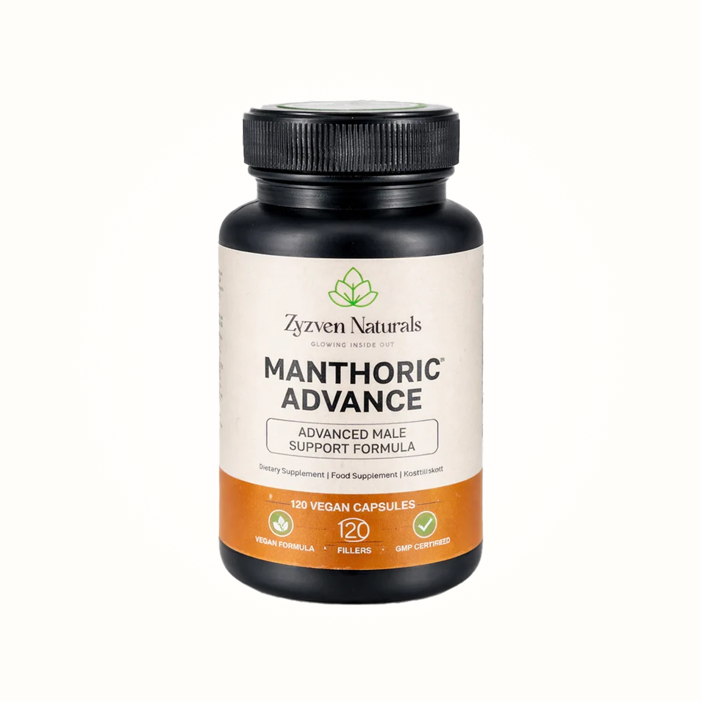 Zyzven Naturals | Manthoric Advance – Advanced Male Energy, Testosterone & Performance Formula (120 Capsules)
