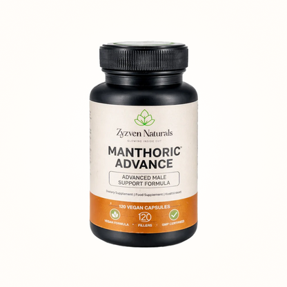 Zyzven Naturals | Manthoric Advance – Advanced Male Energy, Testosterone & Performance Formula (120 Capsules)