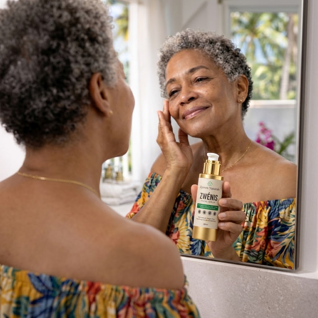 ZWÉNIS Botanical Gel Facial Serum – Menopause & Ageing Skin (50 ml)