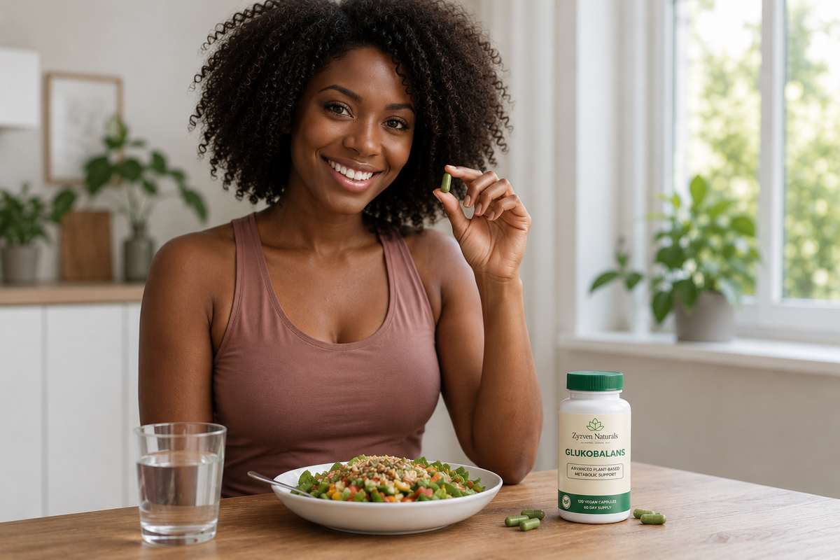 Woman holding Hey Girl D-Mannose, hands in a heart shape around the bottle