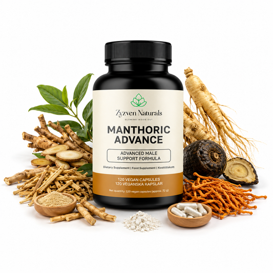 manthoric advance mens vitality and energy supplement capsules