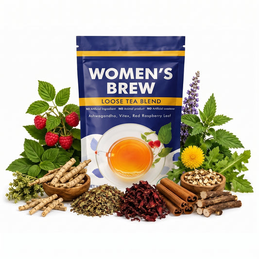Hormone, Reproductive & Cycle Wellness Organic Herbal Tea | Women's Brew