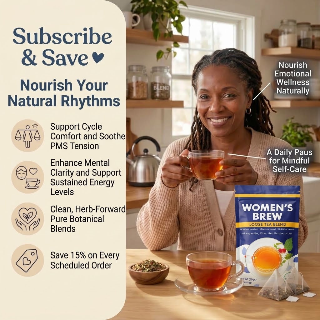 Hormone, Reproductive & Cycle Wellness Organic Herbal Tea | Women's Brew