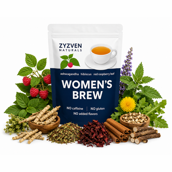 Women's Brew herbal tea by Zyzven Naturals