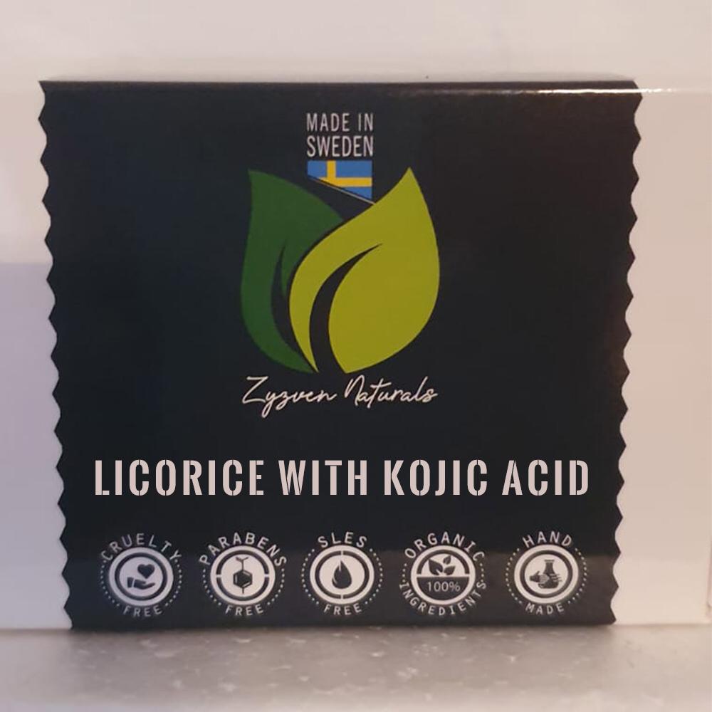 Licorice with kojic acid soap 100g